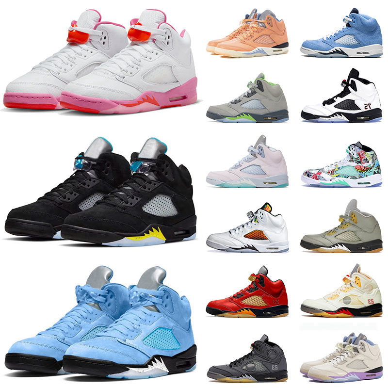 

New Jumpman 5 5s V Designer Mens Basketball Shoes WNBA Pinksicle We The Bests Black Muslin Florida Gators Unc Sports Sneakers Trainers Big Size 13, 40-47 dj khaled x we the best (1)