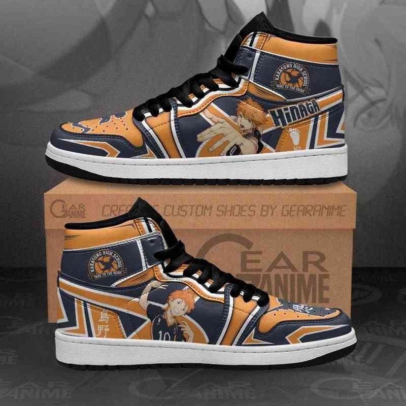 

Karasuno Hinata Shoyo Sneakers Haikyuu Anime Shoes, Others