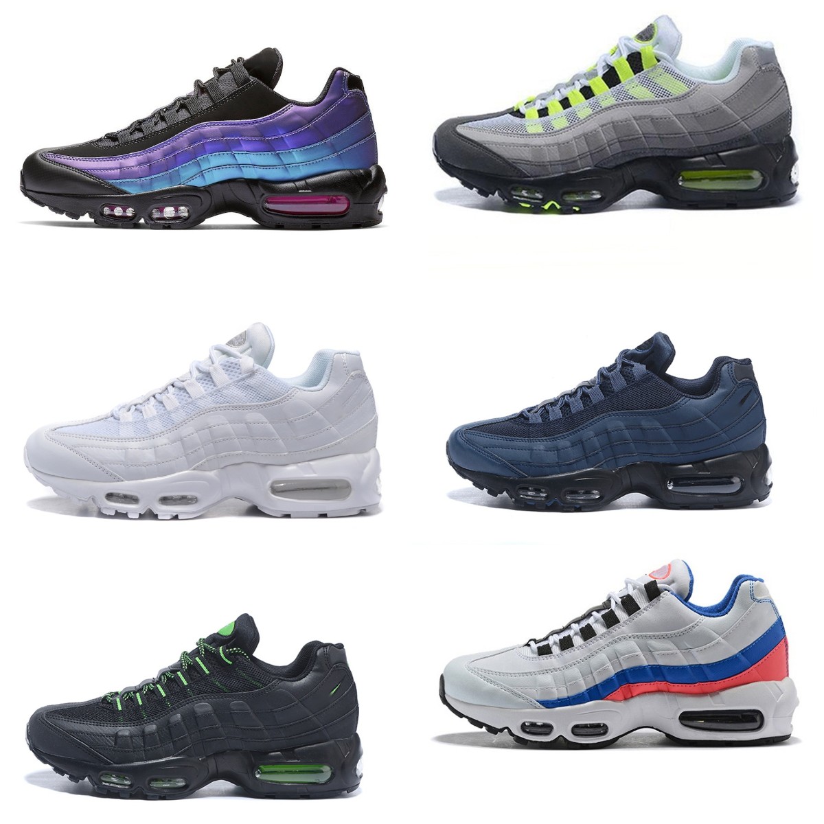 

Top Quality Mens Running Shoes Yin Yang OG Airs Solar Triple Black White 95 Worldwide Seahawks Particle Grey Neon Laser Fuchsia Red Greedy 3.0 Sports Sneakers Y88, Please contact us