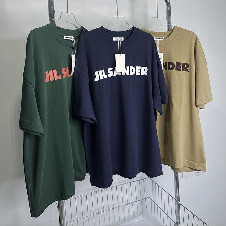 

Letter Print T-shirt Early Spring Men Women Cotton Casual Top Tee Short-sleeved T-shirt