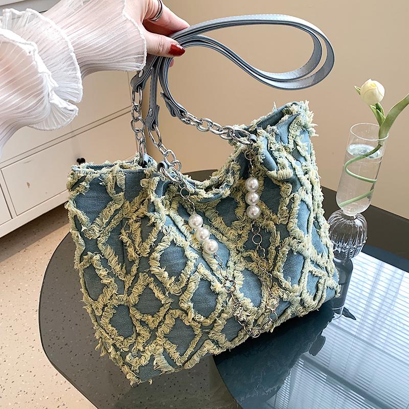 

Evening Bags VeryMe Summer Large Capacity Ladies Tote Bag 2022 Fashion Design Female Shoulder Pack Ity Simple Travel Shopping HandbagsEvenin, Green