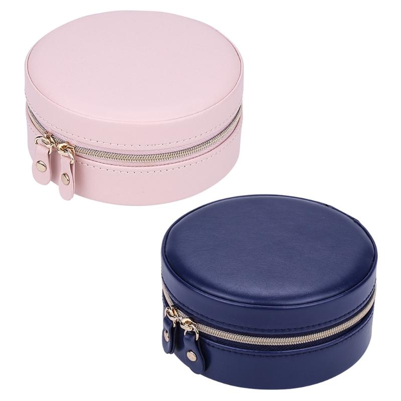 

Jewelry Pouches Bags Small Box With Zipper For Earrings Necklace Rings Cosmetic OrganizerJewelry