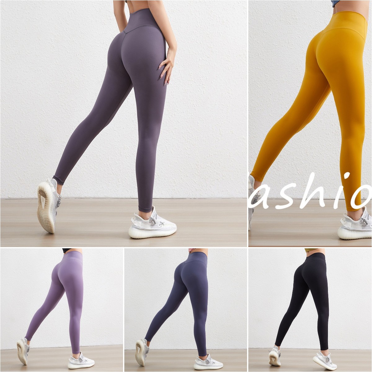 

designer solid Color Women yoga legging pants High Waist tight cropped pants Sports Gym Wear Leggings Elastic Fitness Lady Overall fit quick-dry Tights womens, This option does no ship