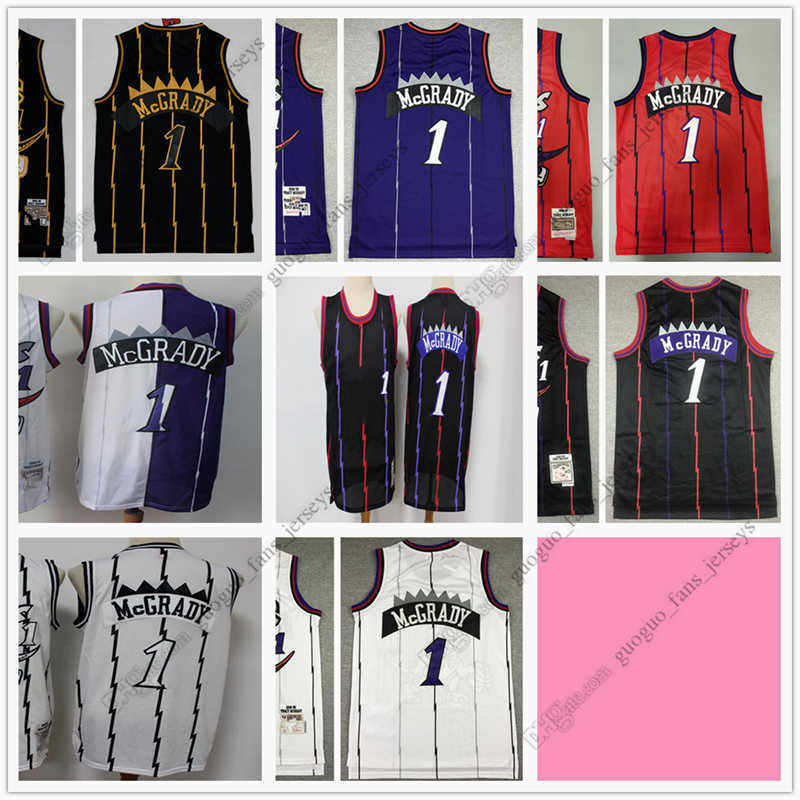 

Retro Mitchell and Ness Basketball McGrady 98-99 1 Tracy competition season Top quality Jerseys, Picture