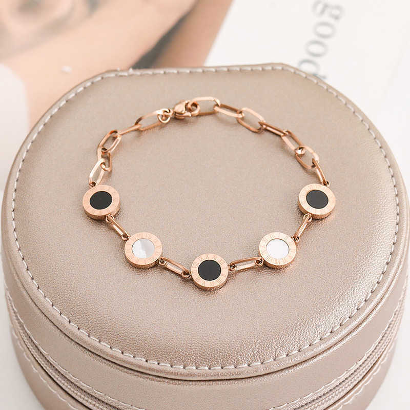 Silver Bracelets Braclets Mix Rosary Women Dragon Charm Snap Jewelry Charms Skull Anchor-image-748839430