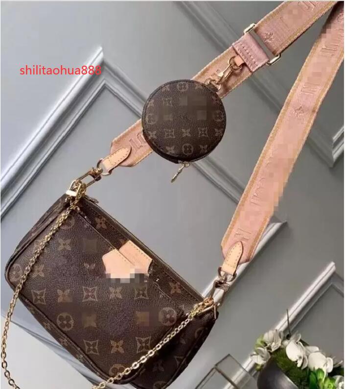 

GGs Louiseity Viutonity LVs YSLs Crossbody Bag 3pcs Multi Pochette Accessories Designer Women Shoulder Bags Genuine Leather Fashion Lady Purse