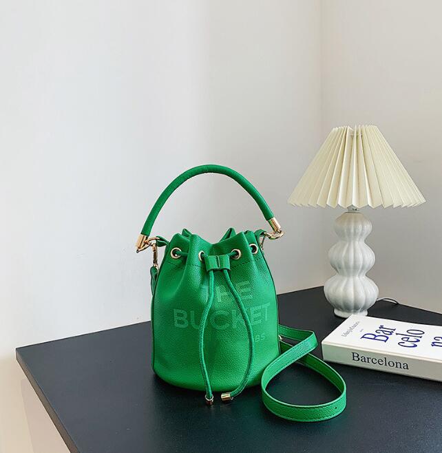 

Luxury Designer Handbag Women's Bags Rich barrels Real Fashion Classic Cannes Modeling leather Crossbody Bucket Bag, As pic