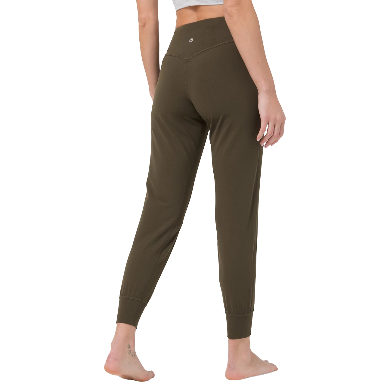 

lululemon Align Jogger Nakedfeel Fabric Loose Fit Sport Yoga Pants Workout Women Butter Soft Elastic Workout Gym Leggings with Two Side Pocket ck1032, Black