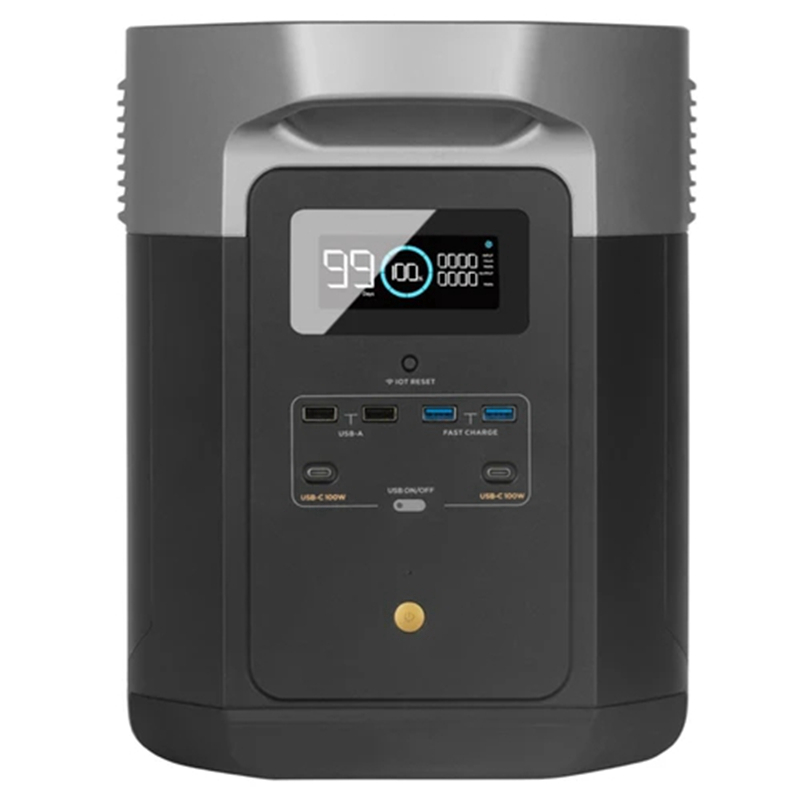 

EcoFlow DELTA Max 1600 Portable Power Station 1612Wh Capacity Wi-Fi Connection Support Car Charging Input