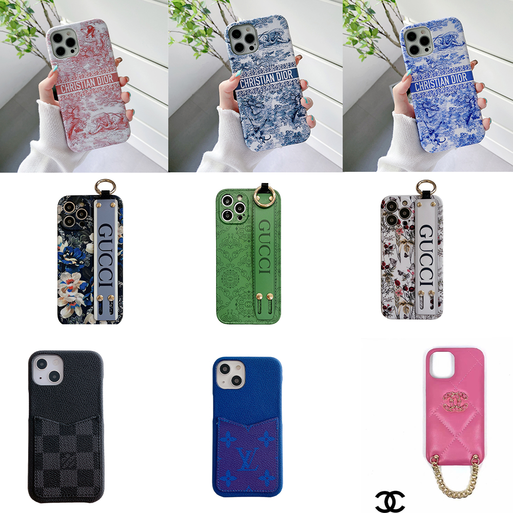 Fashion Luxury Designer iPhone 13 12 Pro Max Case With Box For LV Gucci Dior-image-775749476
