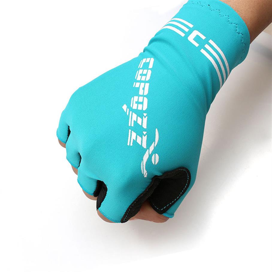 

Whole Top Quality Outdoor Sport GEL Unisex Half Finger Professional Cycling Gloves Bike Bicycle Shockproof Gloves259E, Red
