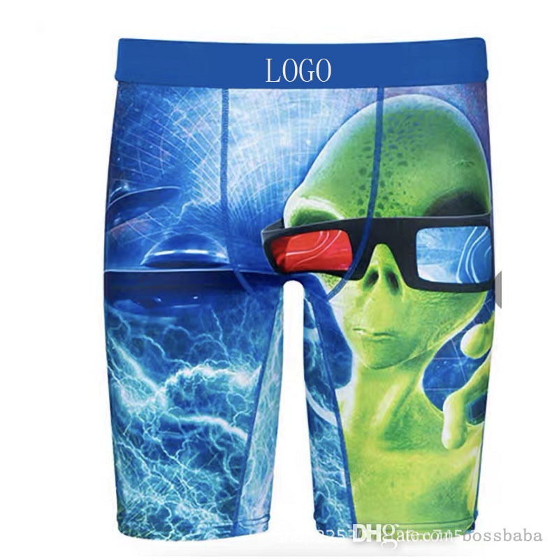 Summer New Trendy Men Boy Shorts 2xl Plus Size Desinger Vendor Underwear Man Cotton Pants Sport Cartoon Boxers Briefs S-XXL