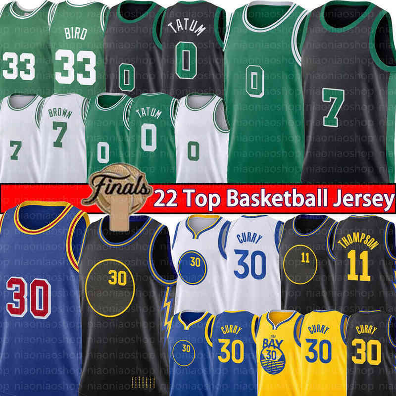 

Jaylen 7 Brown Stephen Curry Basketball Jersey Klay 11 Thompson Jayson 0 Tatum boston''celtics''Golden state''warriors''Jerseys Finals shirt, With logo
