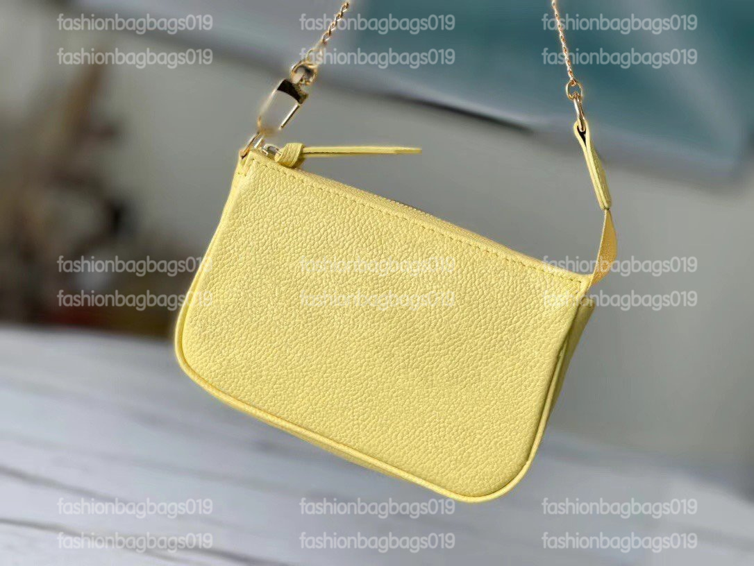 

2 in 1 Multi-function Bags Spring Escape embossed Monograms Empreinte leather Mini Pochette Bag Zipped Pockets Shoulder Bags designers M81284 M46129
