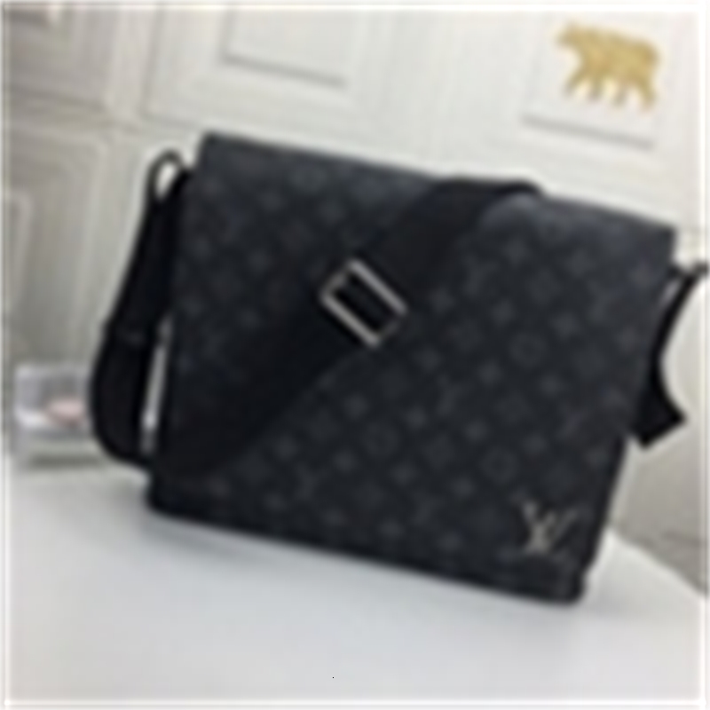 

Luxury Handbag M44001 M44000 Men Pouch Shoulder Bag Trio Sac Plat Flap Messenger Soft Trunk Campus Crossbody, 25cm