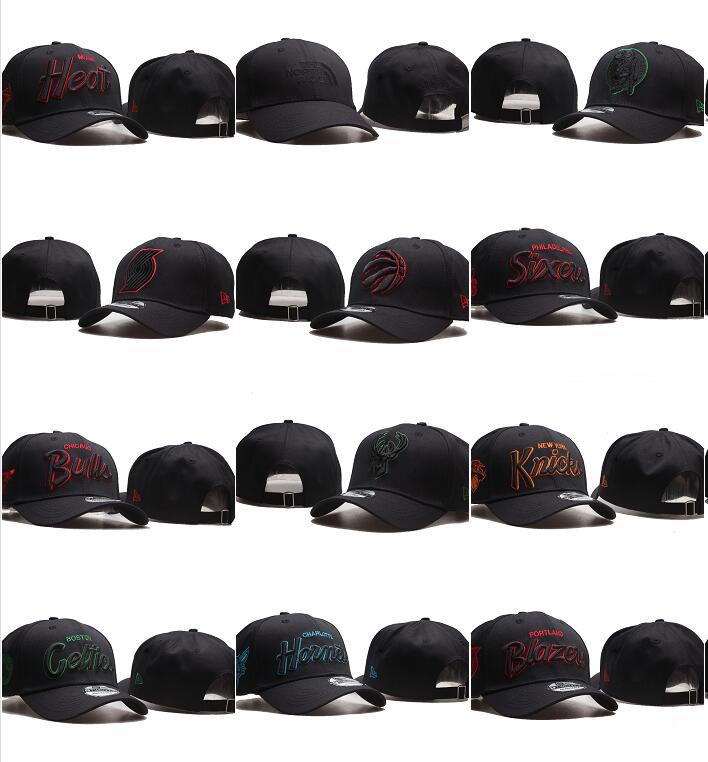 

2022 Men's High Quality embroider All Team Letter Basketball Strap back trucker Cap Vintage Sun Golf Visor Summer Base Ball Fan's  Adjustable Snapback Caps