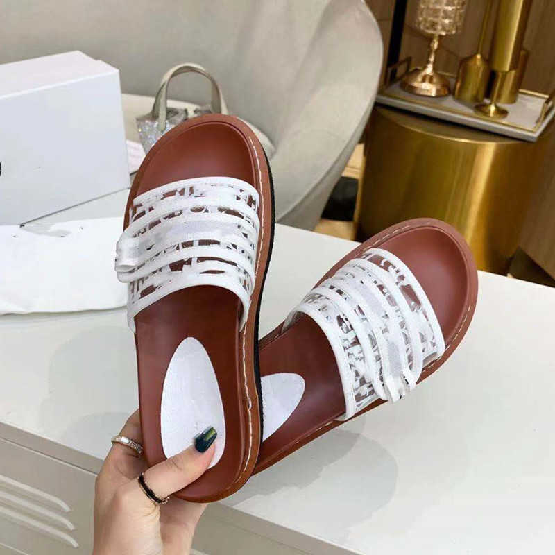 

2021 Fashion slide sandals slippers for women Summer Beach Ladies Flip Flops Loafers Black Outdoor Home Slides Hot Designer unisex