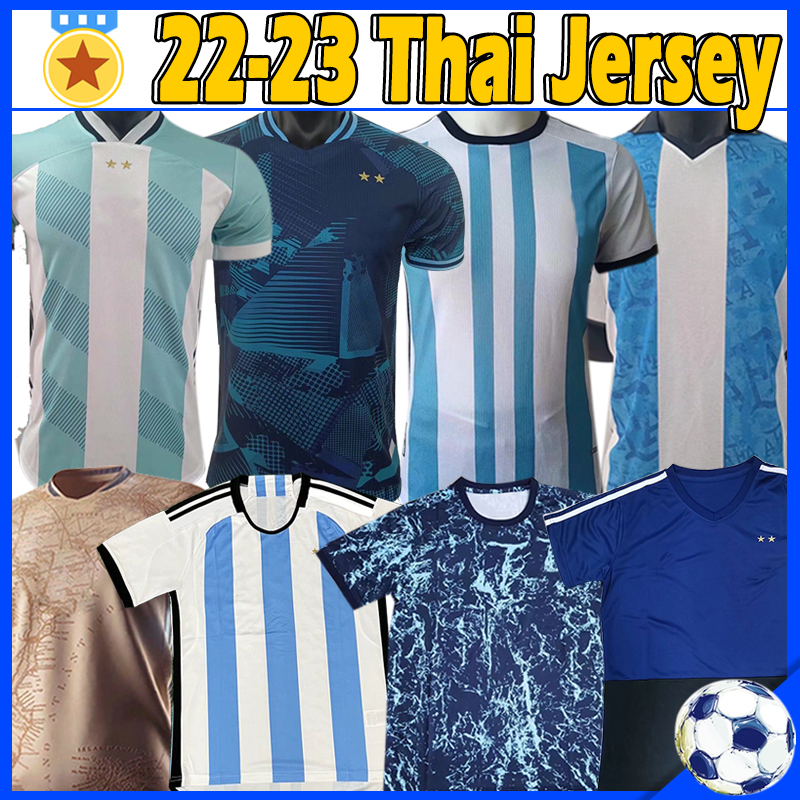 

2022 2023 Copa America finals ARGENTINA soccer jerseys 21 22 DI MARIA Maradona match details fans player version 200 years champions Lo Celso Men kids football shirt, 22 23 new player