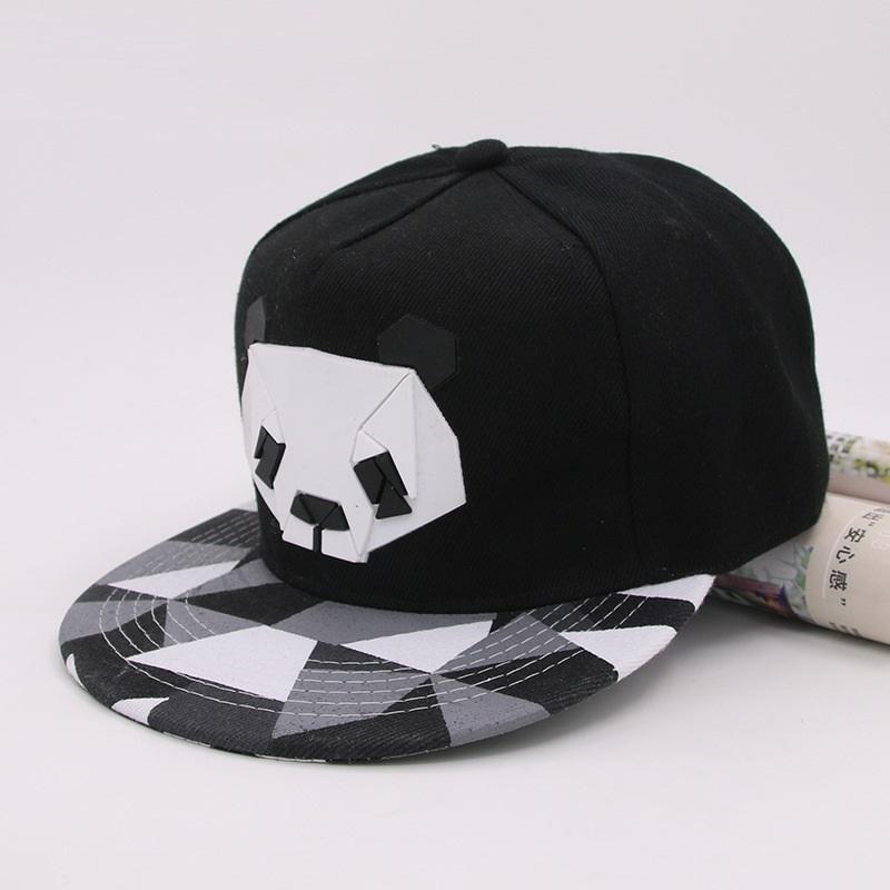 

Ball Caps Summer Cartoon Panda Adjustable Snapback Hats For Youth Men Women Fashion Animal Cap Hip Hop Sun Bone HatBall