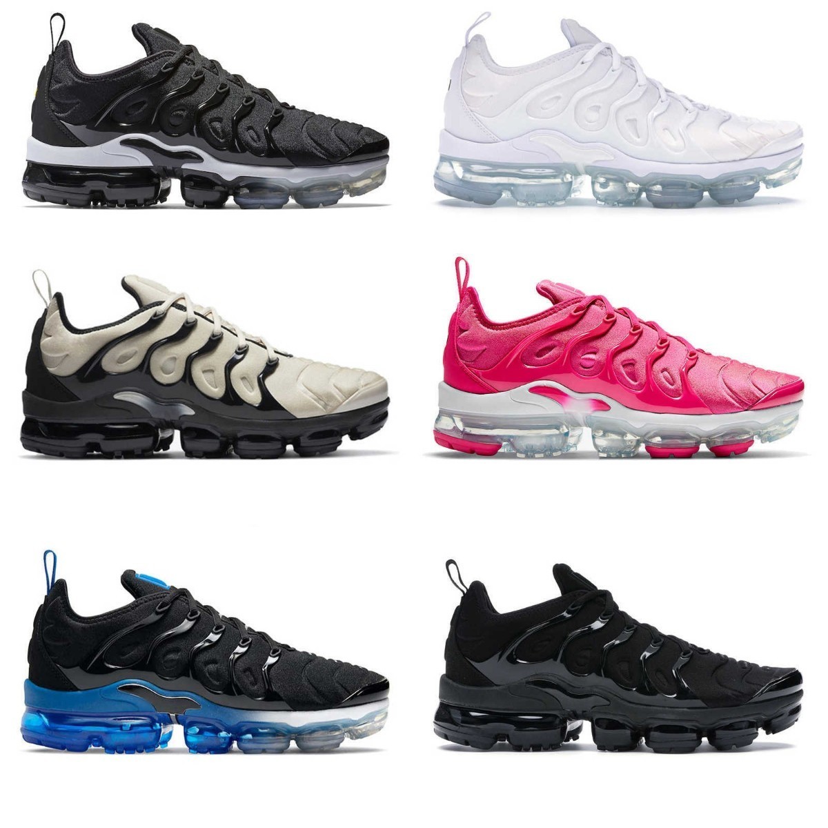 Chaussures décontractées Griffey TN Plus Vapores Triple Trainer Airs Black Red Blue Royal Volt Coquettish Purple Berry Psychic Pink Designer Spor