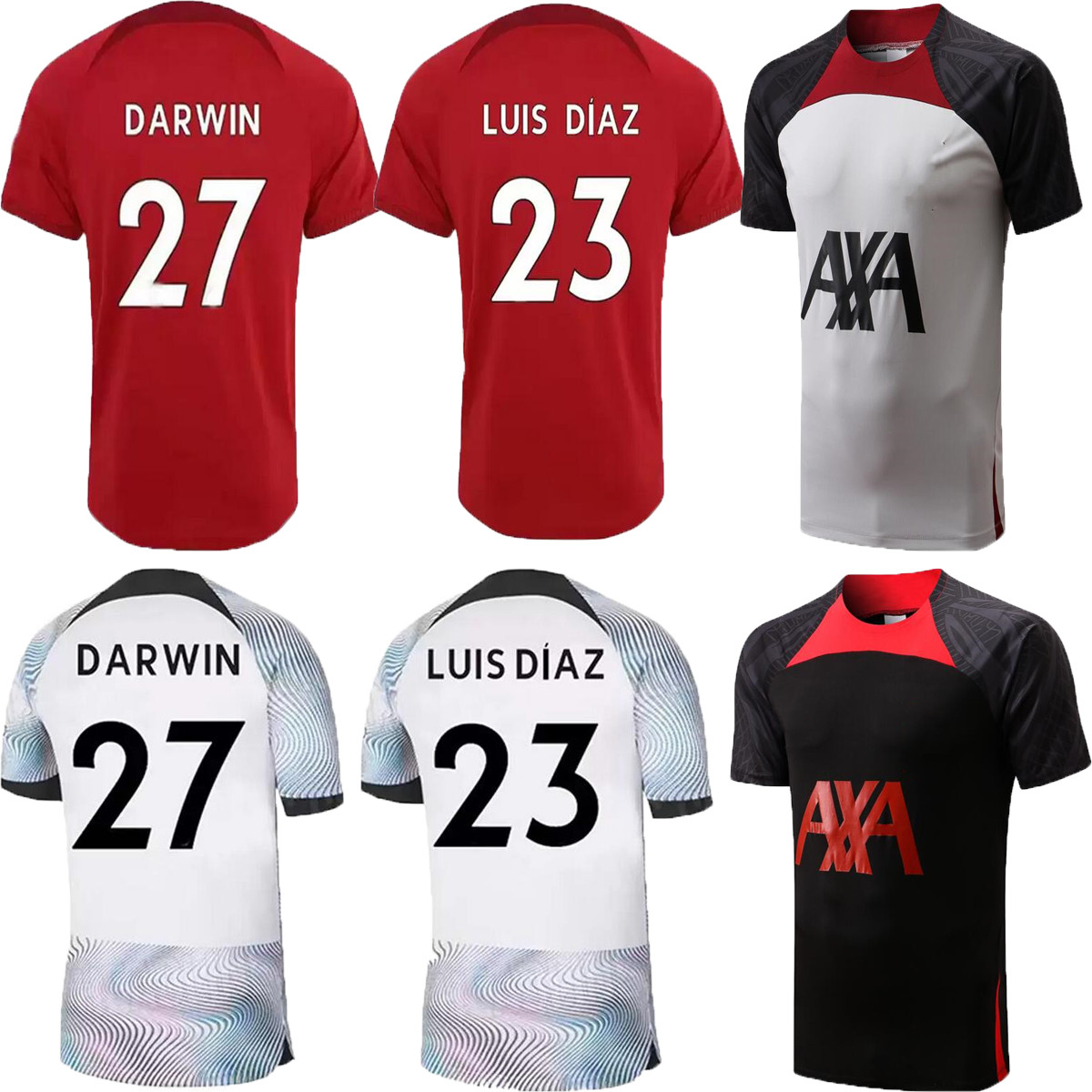 

22 23 season soccer jersey home away 2022 2023 DARWIN Carvalho Mohamed Diogo KEITA Luis DIaz football shirt men kids kit uniforms Fabio Minamino Alexander Arnold