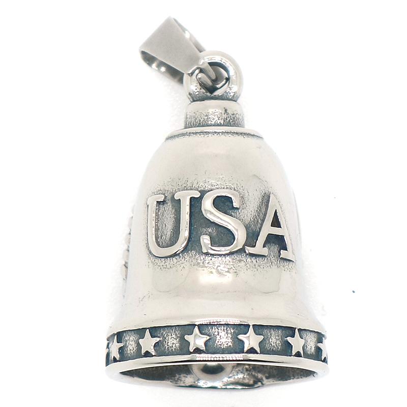 

Pendant Necklaces Men's 316L Stainless Steel Cool USA Flag Star Bell EstPendant