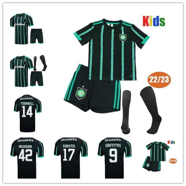 

22 23 Celtic Soccer Jerseys MCGREGOR GRIFFITHS 2022 2023 DUFFY FORREST CHRISTIE EDOUARD Elyounoussi Turnbull Home Men kids Football Shirts