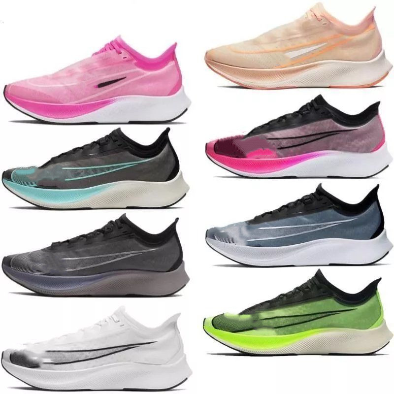 

2022 Fly 3 road running shoes woman men designer Casual Shoes man Zoom 3S Black Aqua Blue Neon Pink Volt White Smoke Grey sports trainers Outdoor low Sneakers, Do not choose;other color;contact me