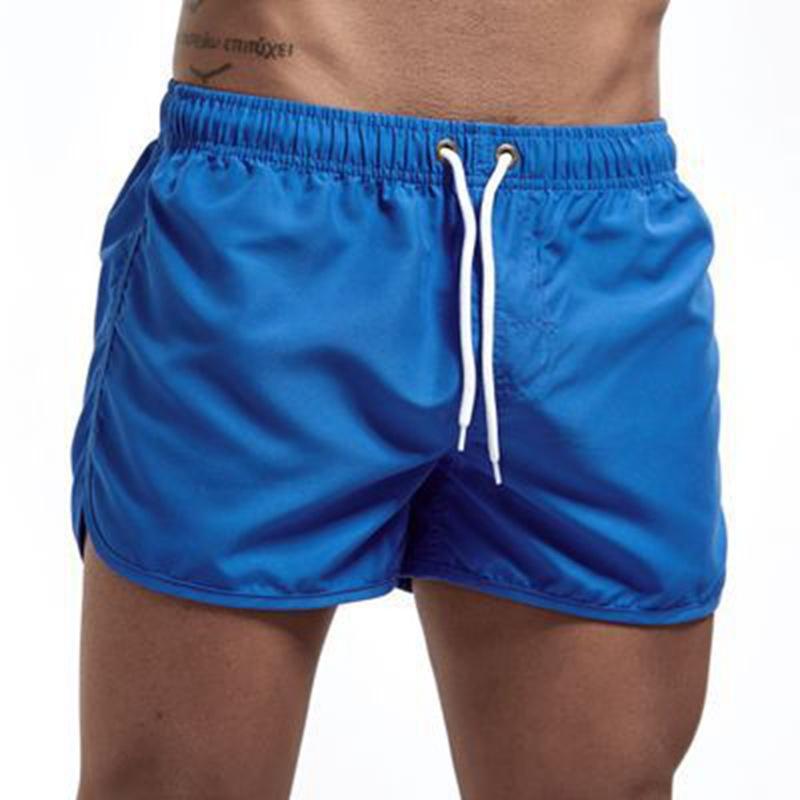 

Men's Shorts Swimwear Swim Men's Beach Swimming Board Quick Drying Pants Swimsuits Mens Casual Running Sports Surfing ShortsMen's, Blue