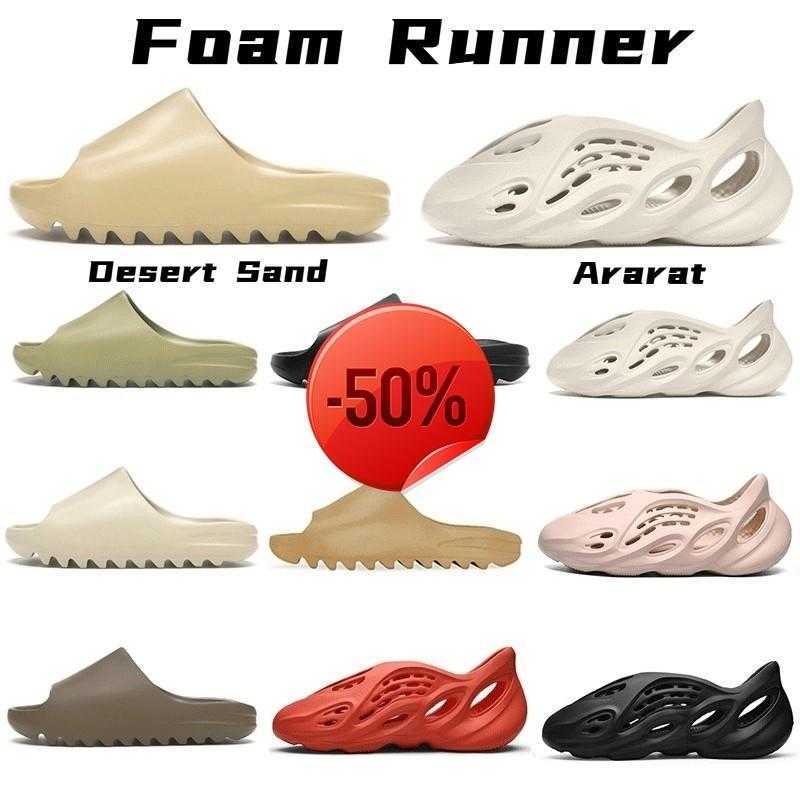 

2021 Slipper Foam Runner West Slide Women Desert Originals Resin Outdoor Orange Men Pure White Brown 36 -45 Sandals Flip Flop K d CRQ, 05
