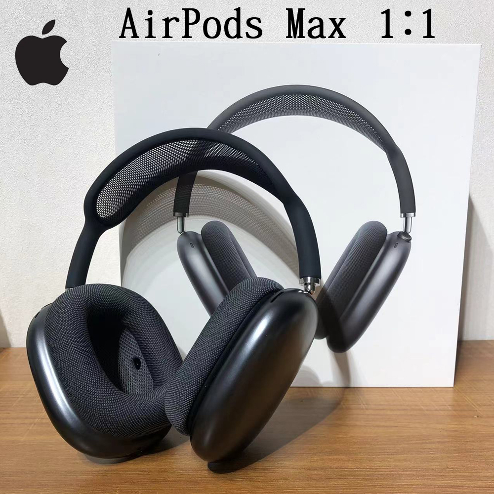 

Top Quality 1:1 AirPods Max Headband Earphones ANC Audio Sharing noise Cancellation reduction Wireless Headset Bluetooth Headphones Headset For iPhone 13, Space gray