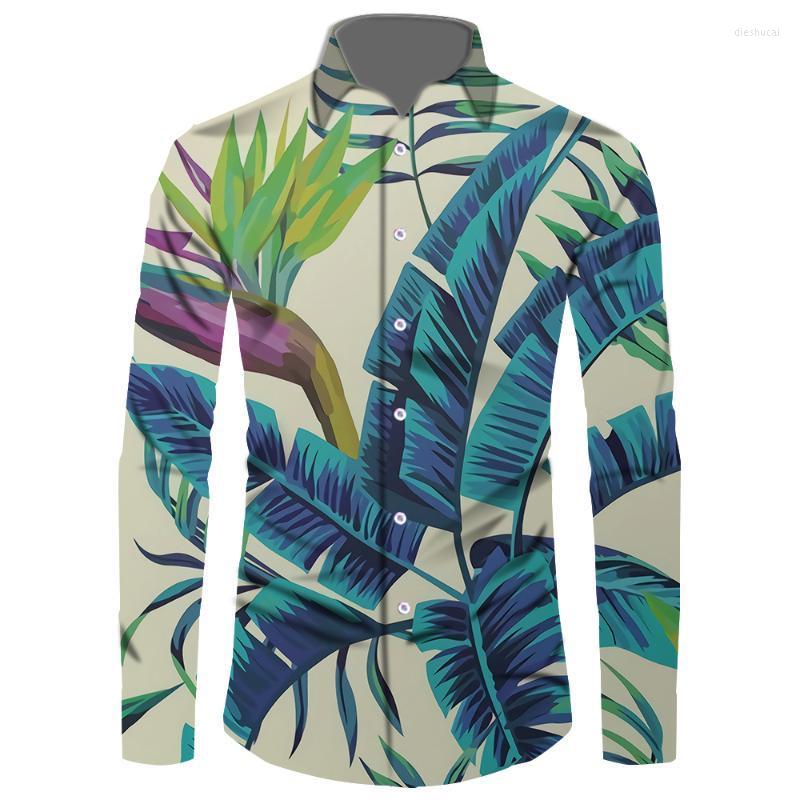 

Men' Casual Shirts Hawaiian Tribal Samoan Tropical Pattern Shirt For Men Beach Wear Single Breasted Wholesale Big Size, Rr21090721