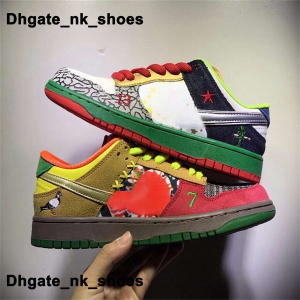 

Sneakers Shoes SB Dunks Low Mens What the Dunksb Trainers Casual Size 14 Us 13 318403-141 Platform US14 Women Runnings Us13 Chaussures 47 Eur 48 Ladies Skate Scarpe