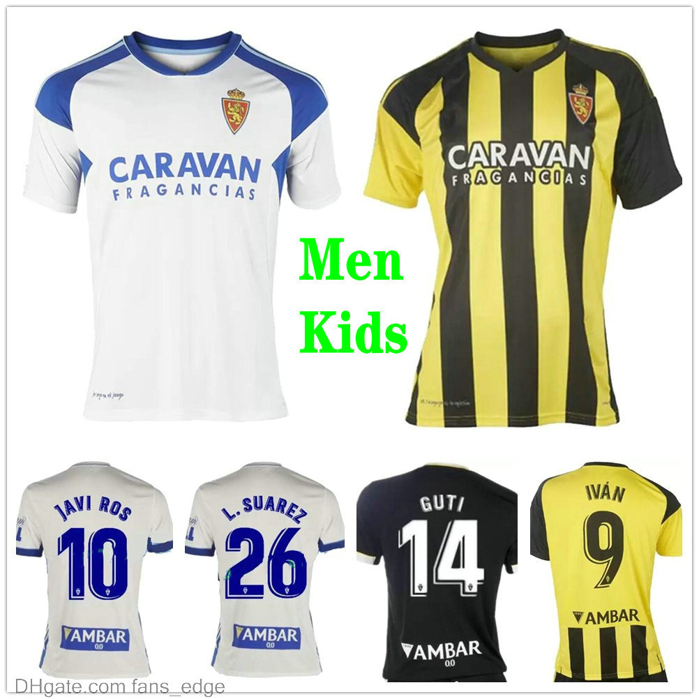 

2022 2023 Real Zaragoza Soccer Jerseys FRAN GAMEZ ZAPATER VAZQUEZ POMBO SHINJI KAGAWA JAVI ROS L. SUAREZ MIGUEL ALEJANDRO Custom 22 23 Adult Men Kids Football Shirts, Kids size 16-28