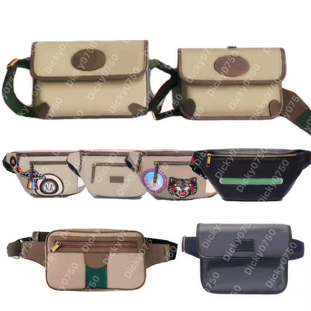 

Designer bum bag men fanny pack women Waist bags chest Satchel Purse handbag Fashion Crossbody Bag Classic Pattern handbags Leather Retro Casual sacoche marsupio, Brown