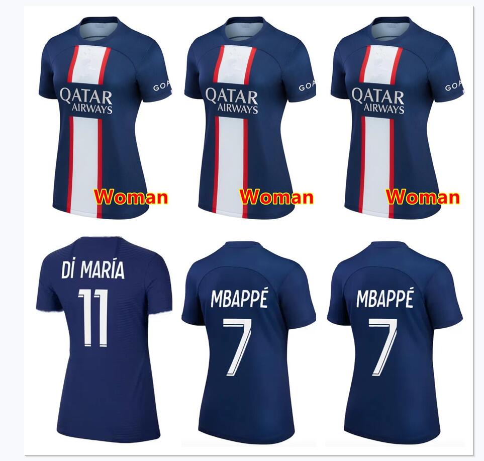 

2022 2023 WOMEN MBAPPE Soccer Jerseys Paris fourth 3rd 4th Home Away third HAKIMI SERGIO RAMOS 22 23 ladies football Shirts DI MARIA girls uniforms ICARDI VERRATTI top, Yellow
