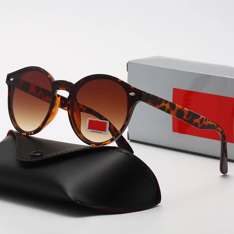 Millionaire 1 Piece Designer Brand Classic Aviator Sunglasses Fashion Women Sunglasses UV400 Gold Frame Green Mirror 58mm Lens with Case