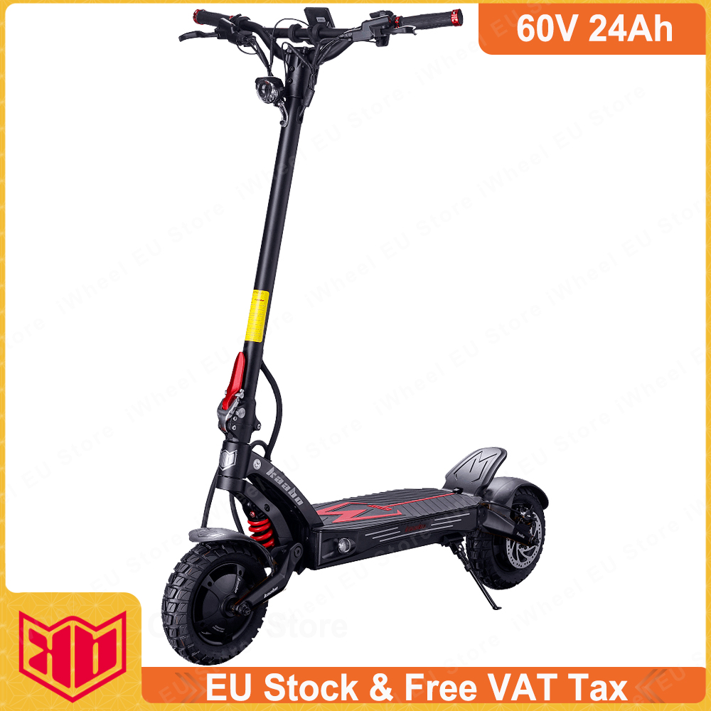 

Pre-sale Kaabo Mantis King GT 60V 24Ah Samsung Battery TFT Display 2200W Motor 70km/h Full Hydraulic Brake IPX5 WaterProof