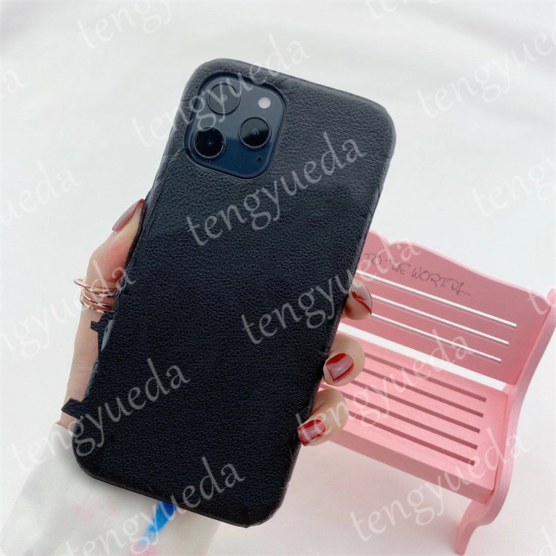Fashion Designer Phone Cases for iPhone 17 Series 16 15 14 13 12 11 pro max Embossed Leather Luxury Cellphone Cover for Samsung S21 S22 S23 S24 S-image-783523589