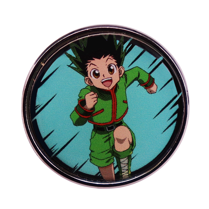 

My hero college animation peripheral pin badge cartoon Deku badge cartoon Lover Gift, As picture