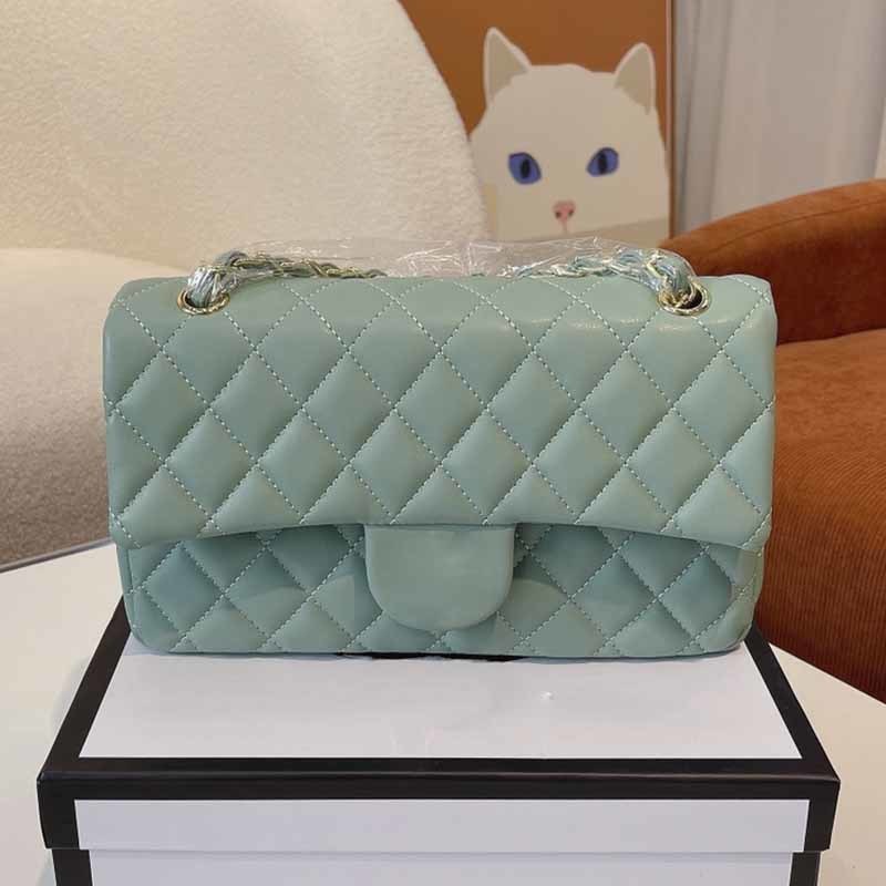Mini Designer Sac à bandoulière Femmes Couleur solide Texture en cuir Classic Sacs à main