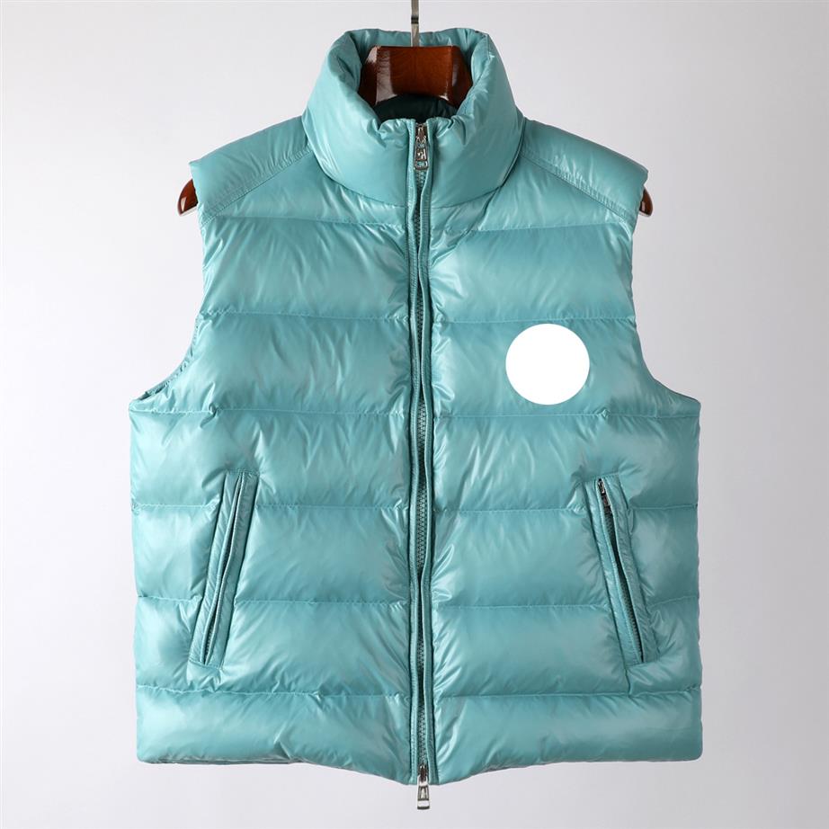 Classical Franch maya Mens Down Vests Designer Embrodered Brand Letter Bandge Style Womens Downs Vest Warm Outerwear234U