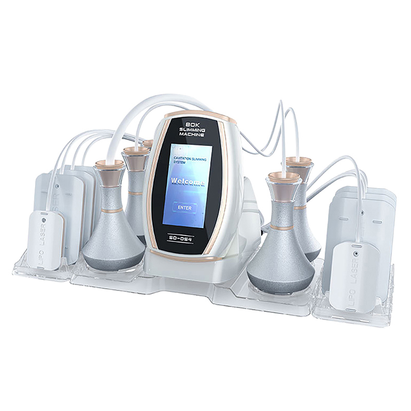 Machine amincissante au laser Lipo 6 en 1, liposuccion sous vide, cavitation, élimination de la cellulite, équipement de salon RF, radiofréquence