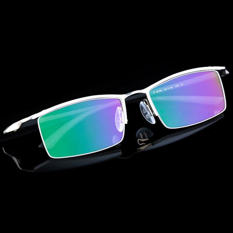 

Fashion Sunglasses Frames Arrival Metal Frame Glasses Men Business Style Half Rim Browline Rectangle Spectacles With Spring HingesFashion