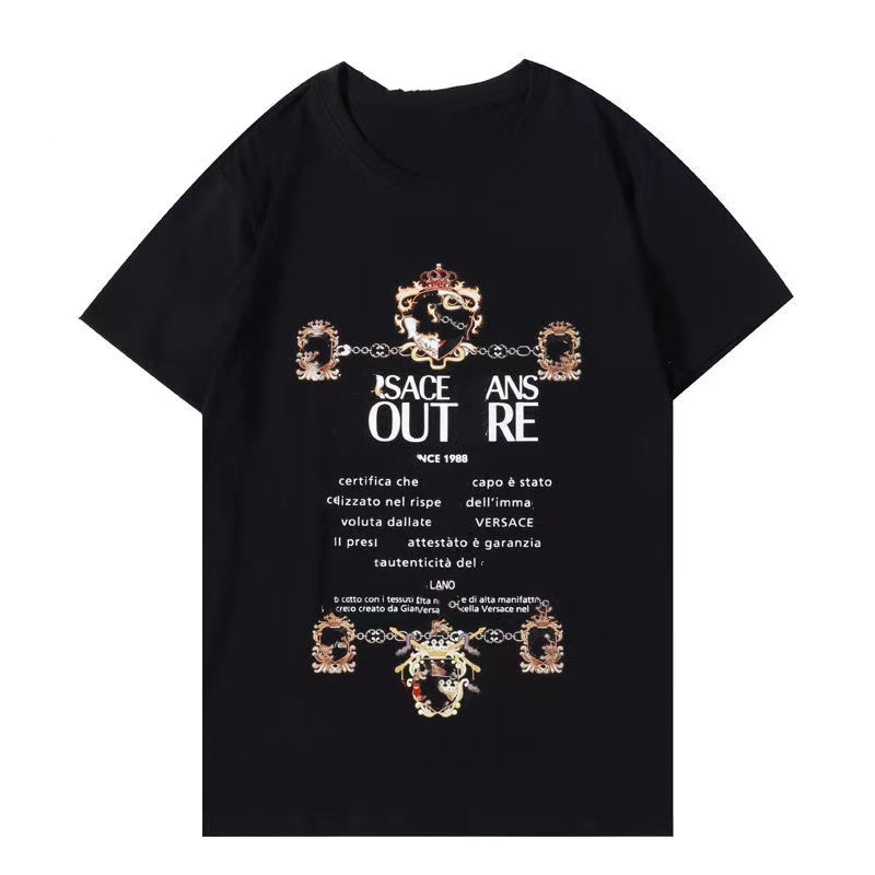 

2022ss Designer Tide T Shirts Chest Letter Laminated Print Short Sleeve High Street Loose Oversize Casual T-shirt 100% Pure Cotton Tops for Men and Women S-5XL#38, White