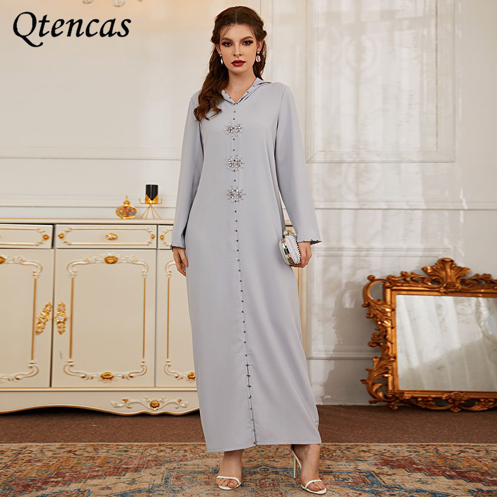 

Eid Mubarak Caftan Marocain Abayas for Women Muslim Dress Ramadan Kaftan Moroccan Abaya Dubai Kimono Djelaba Femme Musulmane