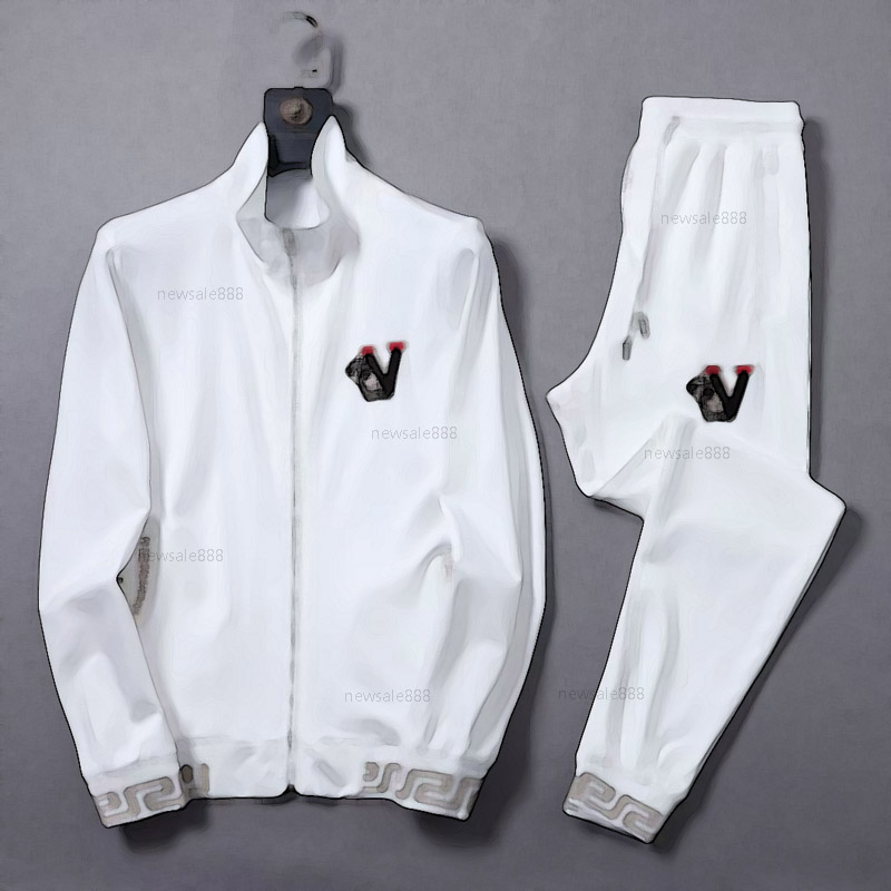 

s classic printing two pieces outfits mens tracksuit sweat suits sports suit men hoodies jackets jogger sporting casual sets 8oad, 16