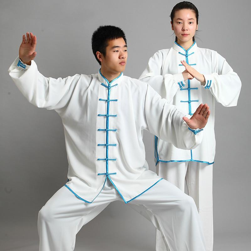 

Ethnic Clothing Design 14 Color Long Sleeved Wushu TaiChi KungFu Uniform Suit Uniforms Tai Chi Exercise ClothingEthnic