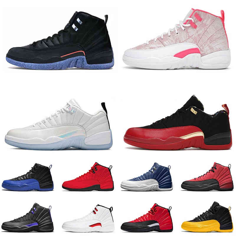 

Top Quality With Box Jumpman 12 Women Men 12s Basketball Shoes Utility Low SE Super B CNY Sneakers Easter Arctic Punch Pink Trainers, B9 reverse flu game ii 40-47