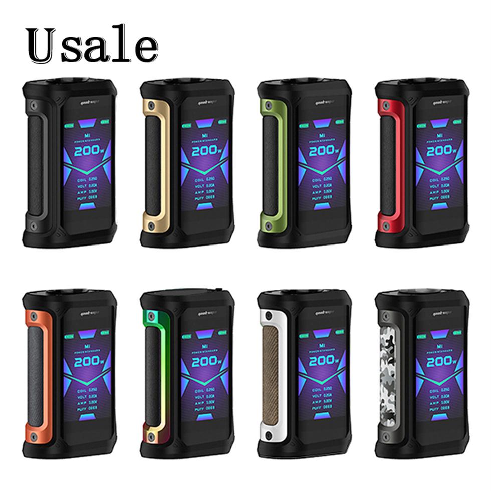 

Geekvape Aegis X 200W TC Box Mod with 2.4 OLED Screen IP67 Waterproof Dustproof Shockproof Vape Device 100% Original272Z